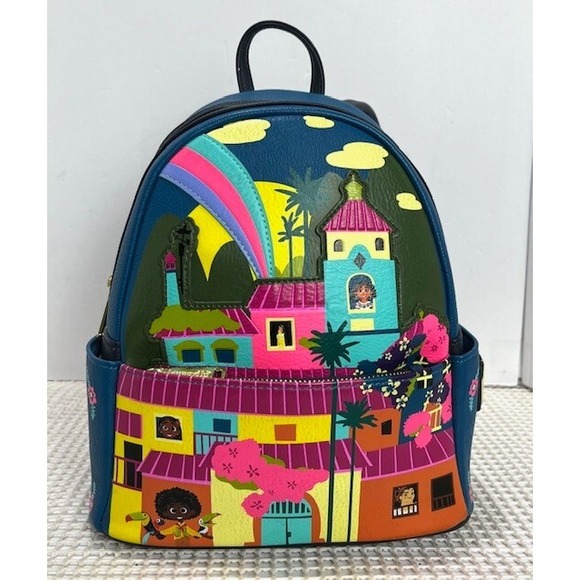 Loungefly Disney Encanto Mini Backpack - Multicolor-EUC - Picture 1 of 13